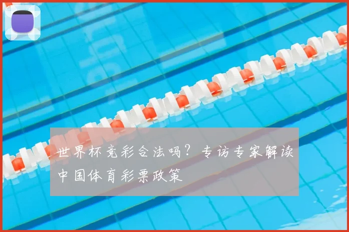 世界杯竞彩合法吗?专访专家解读中国体育彩票政策