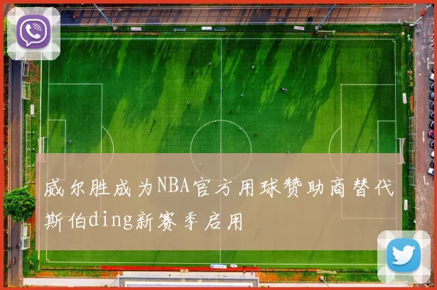 威尔胜成为NBA官方用球赞助商替代斯伯ding新赛季启用
